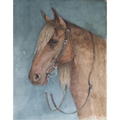 Paard 2 30x40 Verkocht