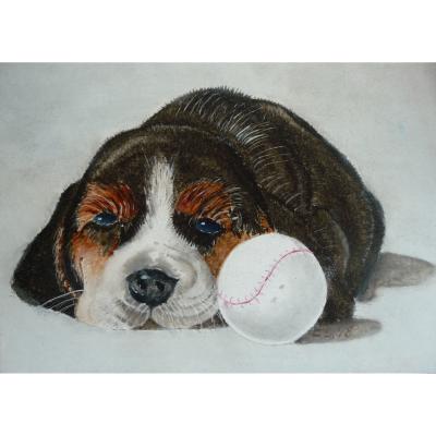 Hondje 2 Paneel 15x20